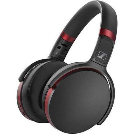 Sennheiser HD 458BT - Draadloze koptelefoon met Noise Cancelling - Zwart/Rood