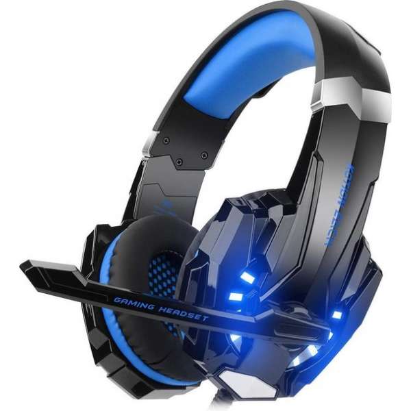 KOTION EACH G Gaming Headset - Zwart/Blauw