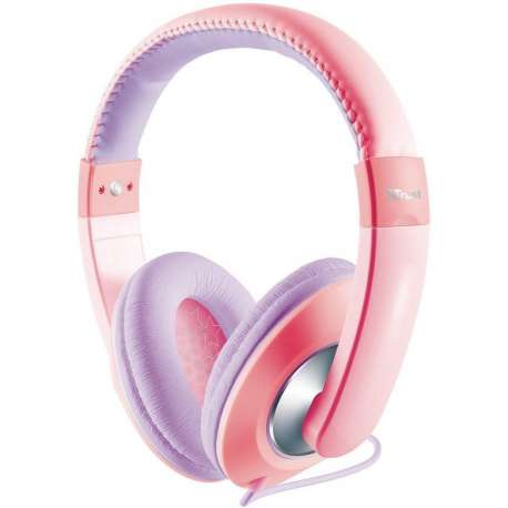 Trust Sonin - Kinder koptelefoon - On-ear - Roze