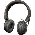 SoundLAB stereo on-ear Bluetooth hoofdtelefoon met microfoon / zwart