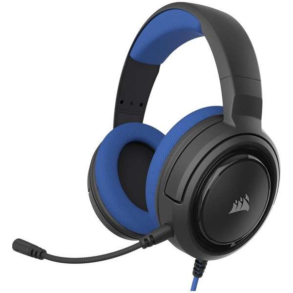 Corsair HS35 Gaming Headset - Stereo - Blauw