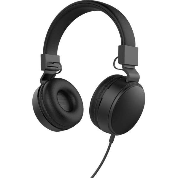 Maxam EJ-0301M On-ear koptelefoon - Zwart