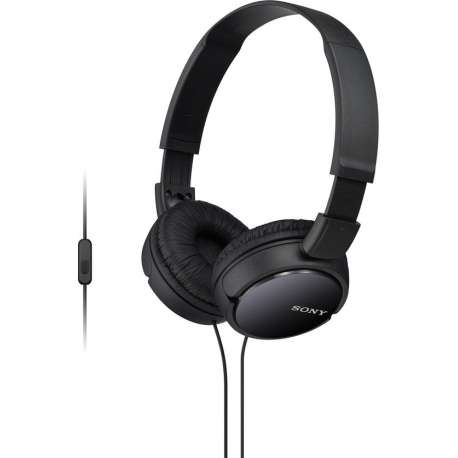 Sony MDR-ZX110AP - On-ear koptelefoon - Zwart