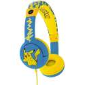 Pokemon Pikachu Headset - Koptelefoon voor Kinderen en Tieners - Blauw - Geel