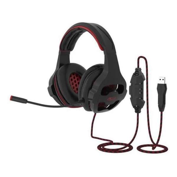 OK3000 PC Headset Bedrade USB koptelefoon met microfoon  – voor Laptop - PC - Computer - Gaming  Skype bellen / koptelefoon Mic