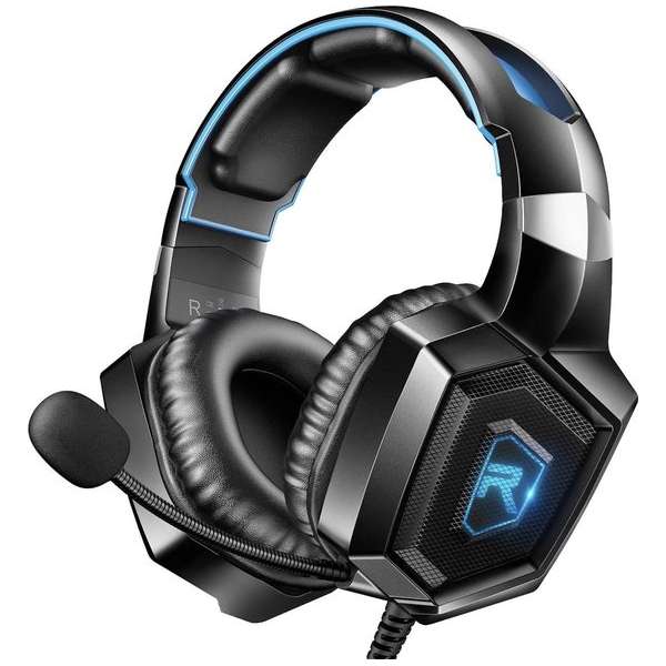 Runmus Gaming headset voor Ps4 - ps5 - Xbox - PC - Nintendo switch - LED lights