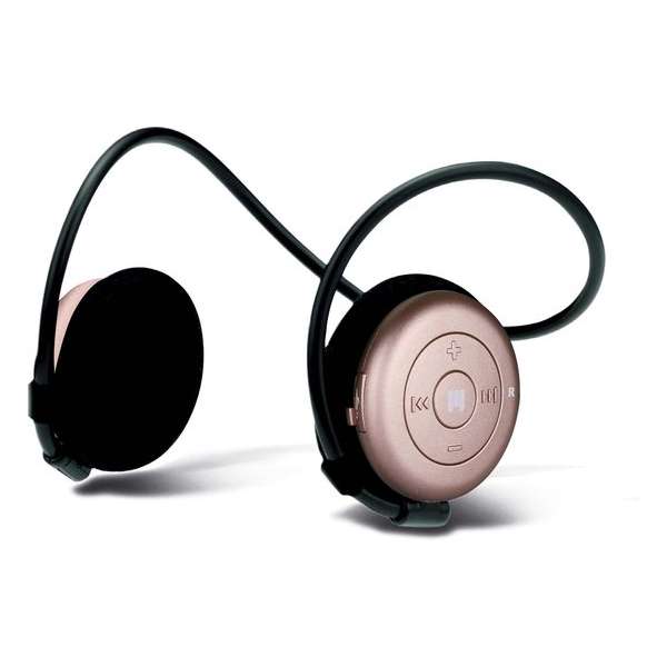 Miiego AL3+ Woman Roze Goud - Bluetooth Draadloze on-ear Sport Koptelefoon