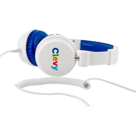 Clevy Hearsafe (Max 85 dB) - Koptelefoon voor kinderen incl. krulsnoer en microfoon