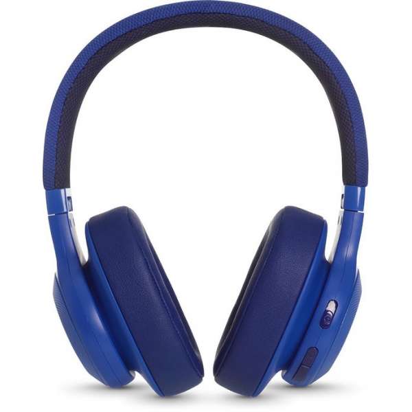 JBL E55BT - Draadloze over-ear koptelefoon - Blauw