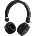 STREETZ HL-421 Bluetooth on-ear koptelefoon met microfoon en control buttons - 22 uur speeltijd - Zwart