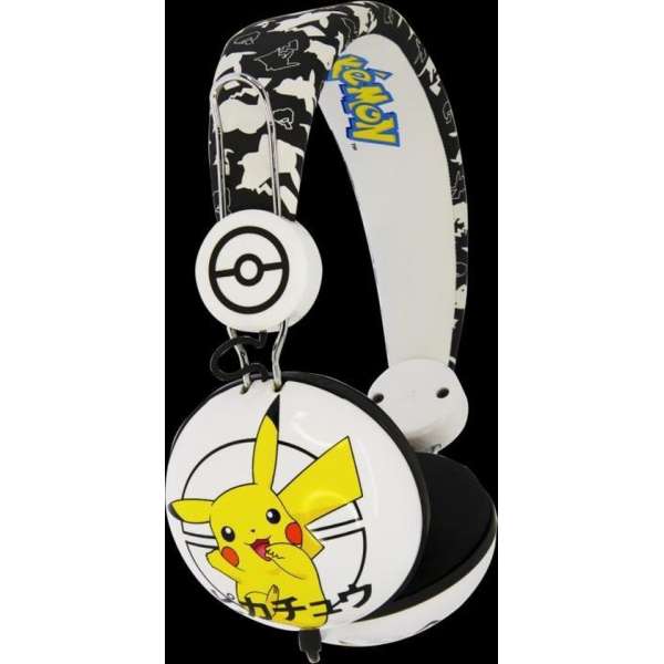 Pokemon Pikachu Patroon Headset - Koptelefoon voor Kinderen en Tieners