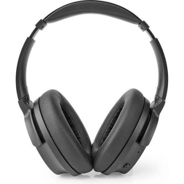 Over-Ear Bluetooth-hoofdtelefoon | 24 uur afspeeltijd | 25 dB noise cancelling | Snel opladen | Zwart