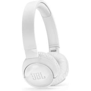 JBL Tune 600BT NC Wit - Draadloze on-ear koptelefoon met noise cancelling