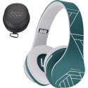 PowerLocus P2 draadloze Over-Ear Koptelefoon Inklapbaar - Bluetooth Hoofdtelefoon - Met microfoon – Blauw