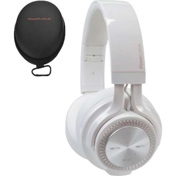 PowerLocus P3 draadloze Over-Ear Koptelefoon, Inklapbaar Bluetooth hoofdtelefoon met micro