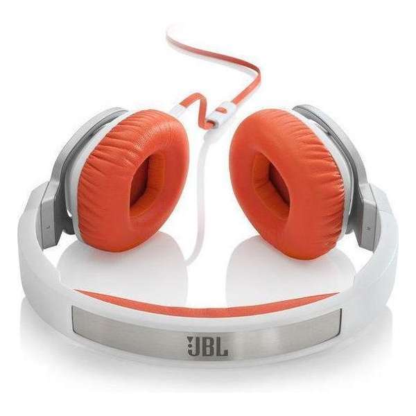 JBL, J55IWO On-Ear Foldable Mini Headphone (White / Orange)