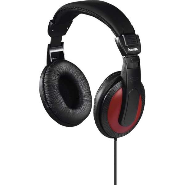 Hama Koptelefoon "Basic4Music", over-ear, extra lange kabel (2 m), zwart