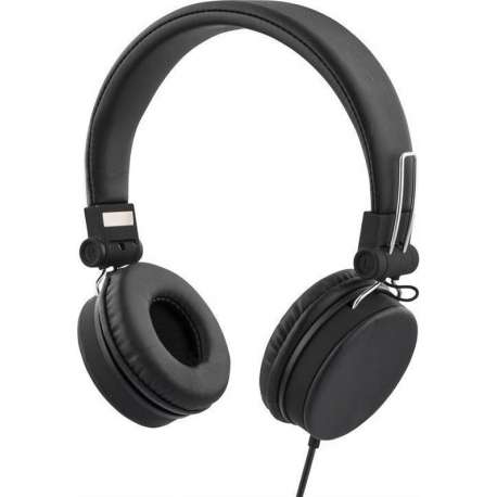 STREETZ HL-221 Opvouwbare On-ear hoofdtelefoon met microfoon - Zwart