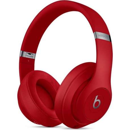 Beats Studio3 Wireless Over‑Ear Headphones - Red