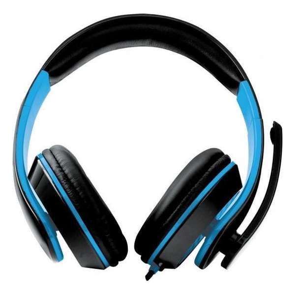 Esperanza EGH300B Headset Hoofdband Zwart, Blauw