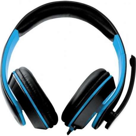 Esperanza EGH300B Headset Hoofdband Zwart, Blauw