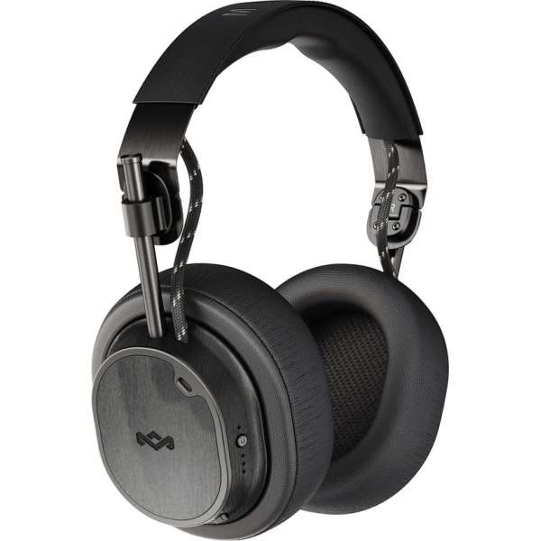 House of Marley Exodus ANC - Bluetooth hoofdtelefoon met ANC - koptelefoon bluetooth - Signature Black