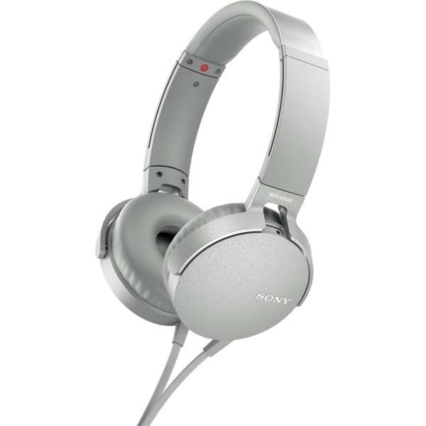 Sony MDR-XB550AP – eXtra Bass on-ear koptelefoon – Wit