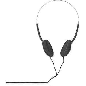 Nedis HPWD1101BK On-ear Koptelefoon Bedraad 1,10 M Zwart