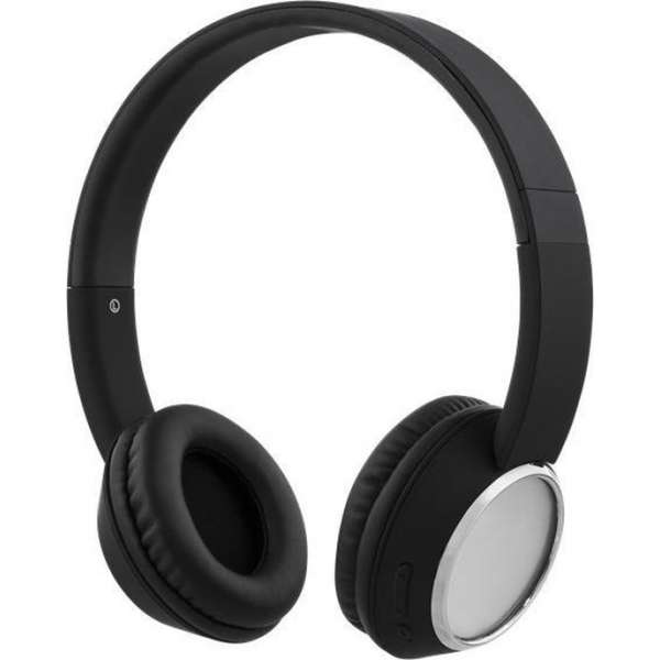 STREETZ HL-345 Draadloze Bluetooth On-ear hoofdtelefoon met microfoon - Zilver-Zwart