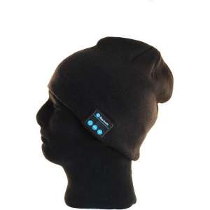 Bluetooth muts - Bluetooth beanie muts - Zwart - Ingebouwde koptelefoon / speakers en microfoon