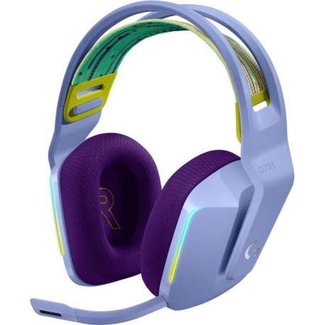 G733 LIGHTSPEED Wireless Gaming Headset / Lilac