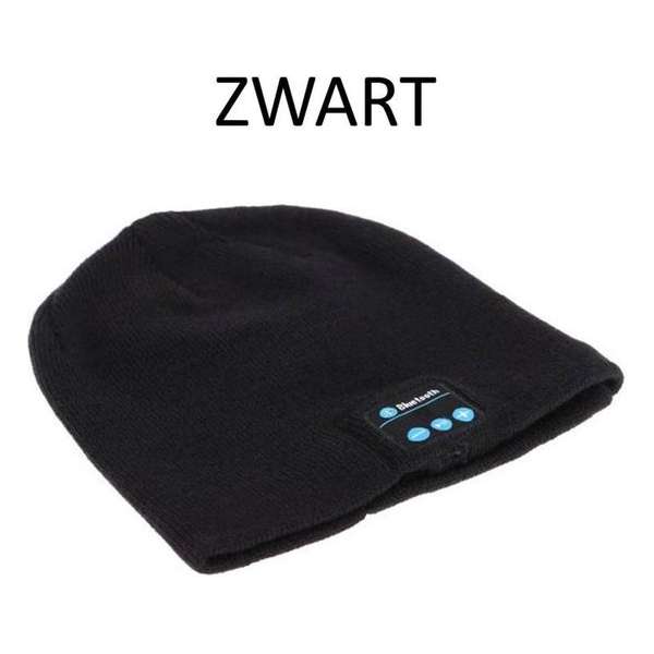 Q-time Beanie Muts - ingebouwde koptelefoon - Bluetooth