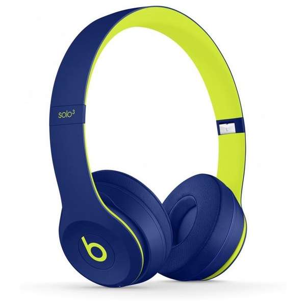 Apple Beats Solo3 Headset Hoofdband Indigo, Limoen