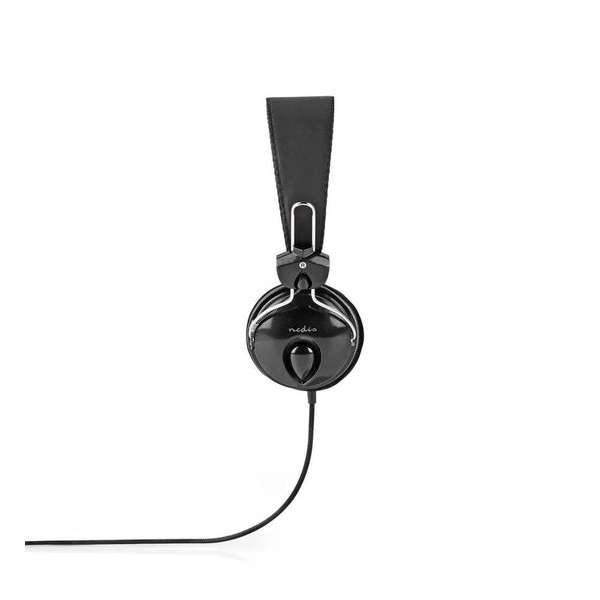 Nedis HPWD1103BK On-ear Koptelefoon Bedraad 1,50 M Zwart