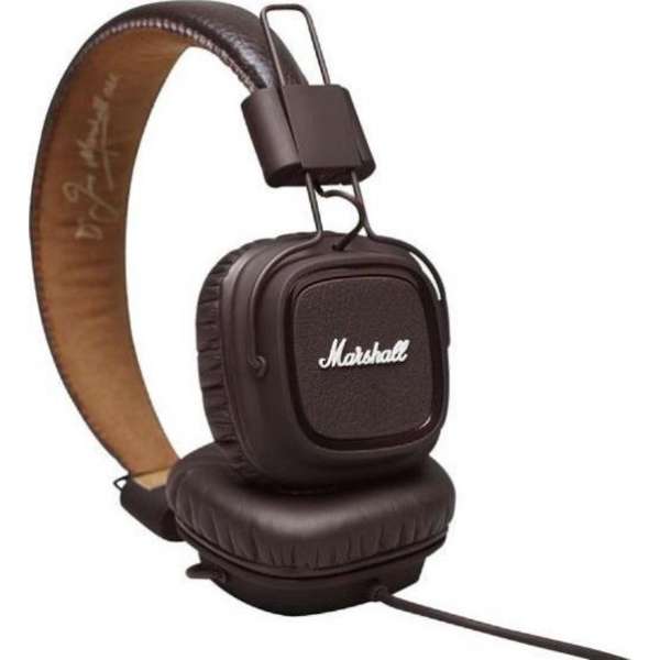 Marshall Major Brown - On-ear Koptelefoon - Bruin