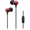 Pioneer SE-QL2T Headset In-ear Zwart, Rood