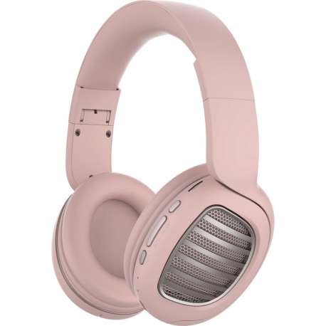 Snopy SN-BT55 DIAMOND TF Kart - Bluetooth headset met micro SD kaart  - roze