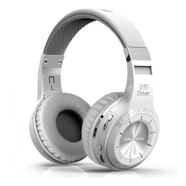 Bluedio HT Bluetooth on-ear koptelefoon - wit