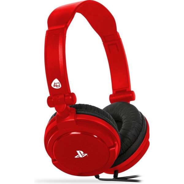 4Gamers PRO4-10 - Gaming Headset - Rood - PS4