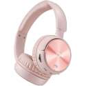 Swissten Trix - Draadloze on-ear koptelefoon - Roze