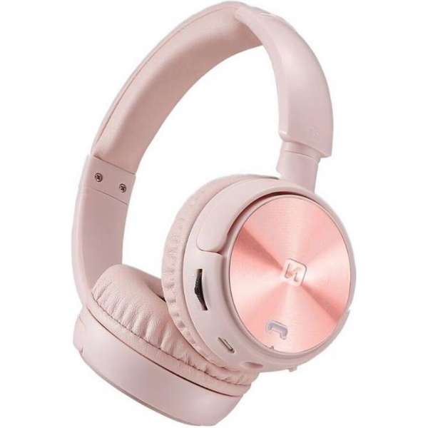 Swissten Trix - Draadloze on-ear koptelefoon - Roze