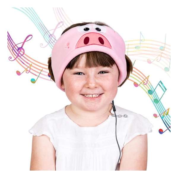 Snuggly Rascals Over-ear kinder koptelefoon - Varken