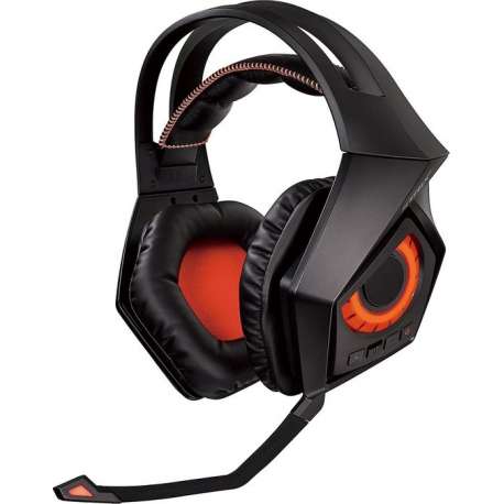 ASUS ROG Strix - Gaming headset - 7.1 surround sound - Draadloos - Bluetooth - Dual-antenne ontwerp - Zwart - Asus