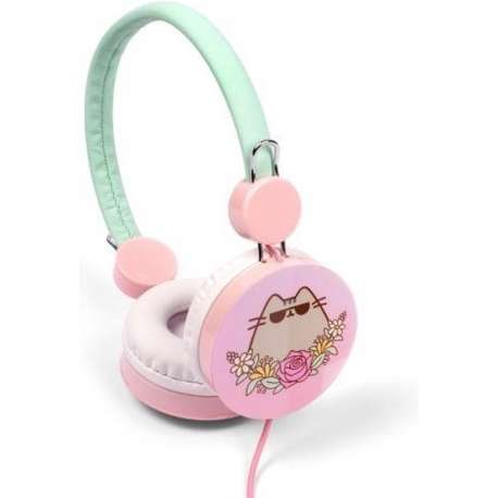 Thumbsup! Koptelefoon Pusheen Meisjes 3,5 Mm Roze/mint