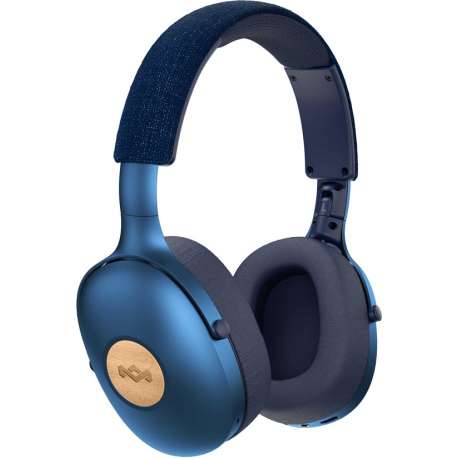 House of Marley Positive Vibration XL - koptelefoon - koptelefoon bluetooth - duurzaamheid - blauw