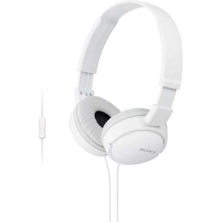 Sony MDR-ZX110AP Headset Hoofdband Wit