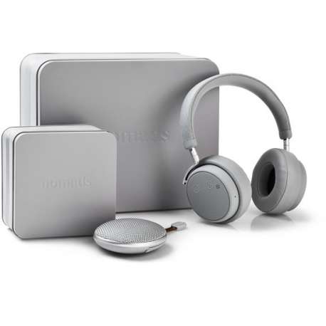 Nomads Audio WEARone + CHARGEone - Noise cancelling Koptelefoon en Power bank - Wit - Limited Pack - Grijs