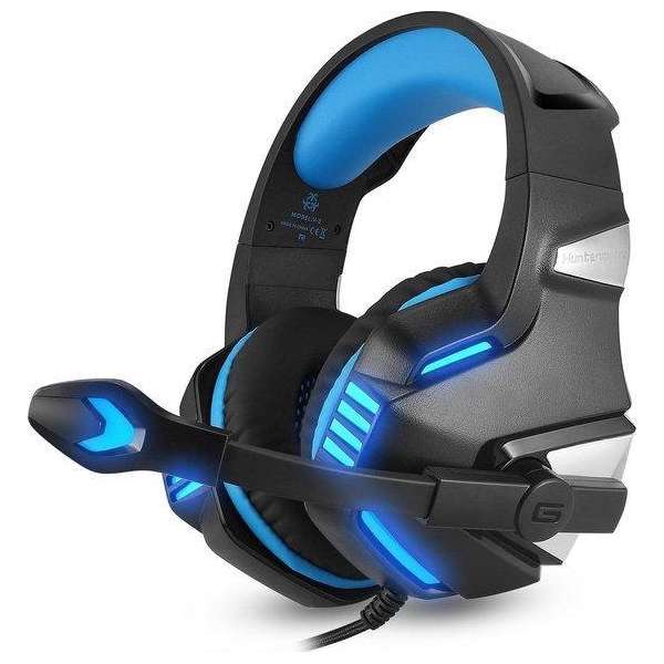 Hunterspider - Gaming Headset - Multi Platform - Zwart/Blauw