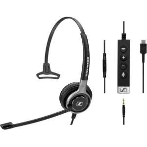 EPOS | Sennheiser SC 635 Monaural Headset Hoofdband Zwart