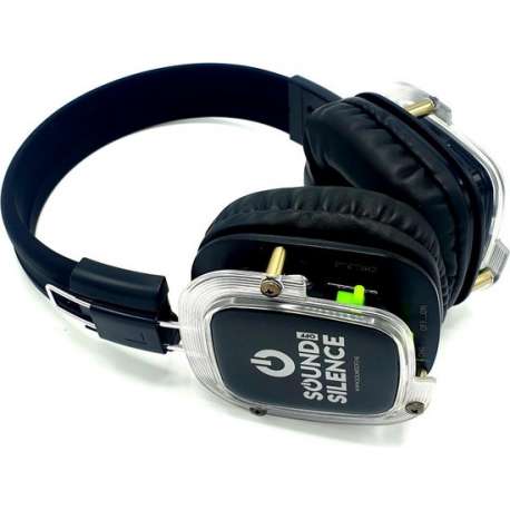 SoundOff pakket 10 headsets LT2.4 silent disco universeel FM-freq 3channel